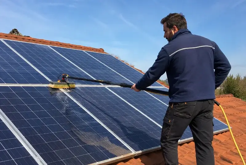 Nettoyage et entretien de panneaux solaires à Saint-Arnac